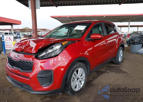 2019 Kia Sportage Lx z USA, uszkodzony, nr VIN KNDPM3AC1K7506797